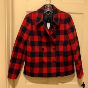 J Crew wool pea coat